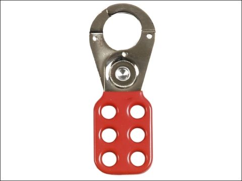 Abus 701 Lock Off Hasp 25mm Red