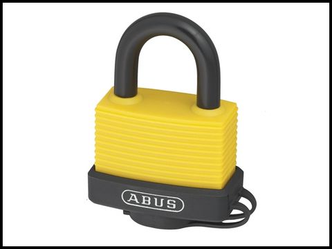 Abus 70AL/45 45mm Aluminium Padlock Yellow 50265