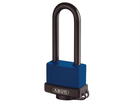 Abus 70IB/50HB80 50mm Brass Marine Padlock  80mm Stainless Shackle Carded
