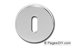 Asec Aluminium Escutcheons Satin Anodised Aluminium AS4018/19/20