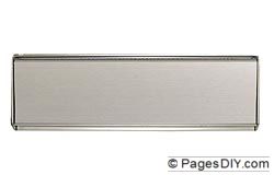 Aluminium Letter Plate