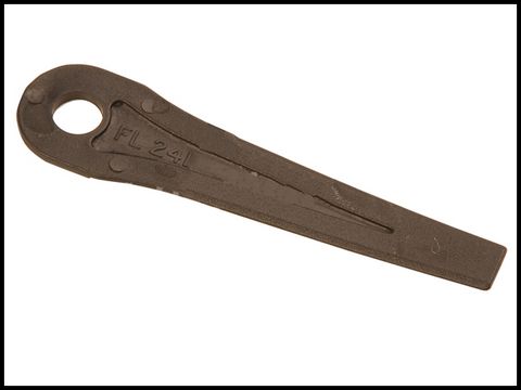 ALM FL241 Plastic Blades Small Hole to Suit Flymo