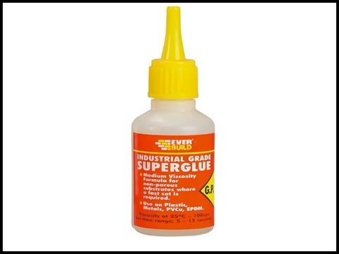 Everbuild Industrial Superglue General Purpose 50gm