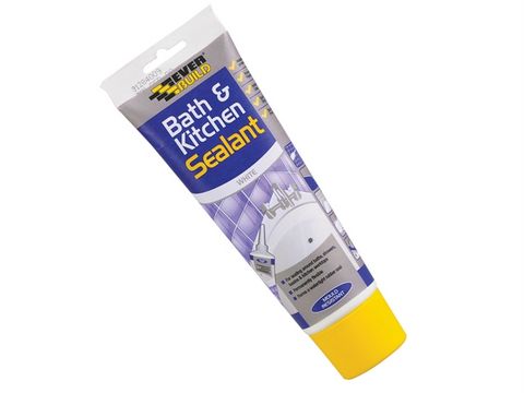 Everbuild Bathroom & Kitchen Seal White Easi Squeeze 200ml