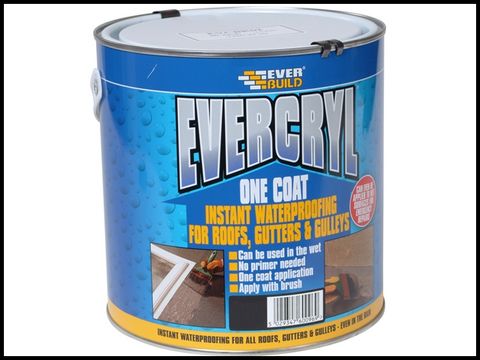 Everbuild Evercryl One Coat Black 2.5Kg