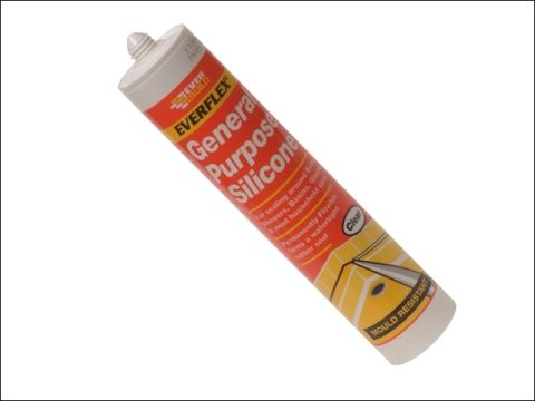Everbuild General Purpose Silicone Clear 310ml