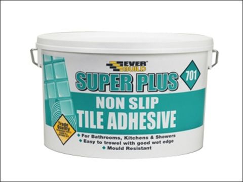 Everbuild Non Slip Tile Adhesive 701 5 Litre