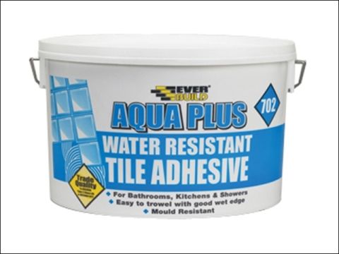 Everbuild Water Resist Tile Adhesive 702 10 Litre