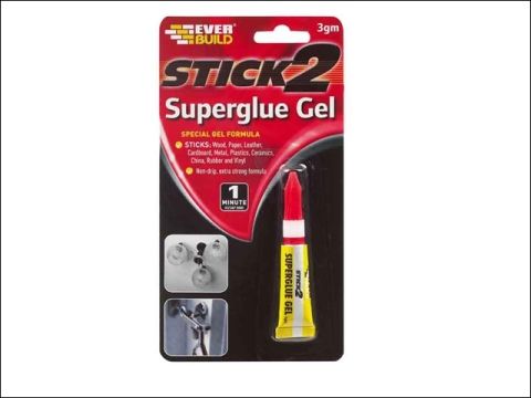 Everbuild Stick 2 Superglue Gel 3g