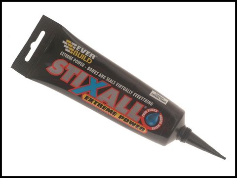 Everbuild Stixall Easi Squeeze Crystal Clear