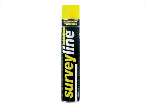Everbuild Surveyline Marker Spray Red 700ml