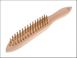 Faithfull 680/B4 Brass Wire Scratch Brush - 4 Row