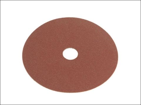 Faithfull Resin Bonded Fibre Disc 115mm x 22mm x 60g (Pack of 25)