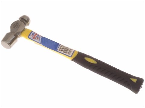 Faithfull Ball Pein Hammer Fibreglass Shaft 454g (16oz)