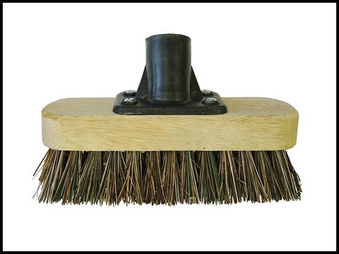 Faithfull Deck Scrub Broom Head 175mm (7in) Threaded Socket
