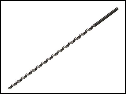 Faithfull Combination Auger Bit Long Series-6mm x 400mm Overall Length