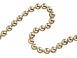 Faithfull Ball Chain Polished Brass 3.2mm x 10M