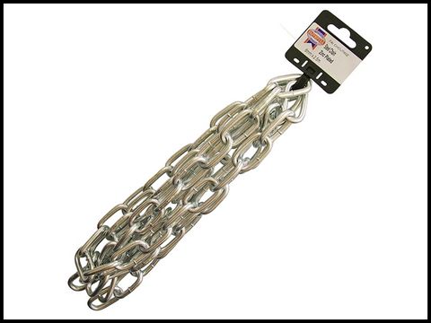 Faithfull Zinc Plated Chain 6.0mm x 2.5m - Max load 250Kg
