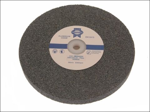 Faithfull General Purpose Grinding Wheel 200mm X 20mm Medium Alox