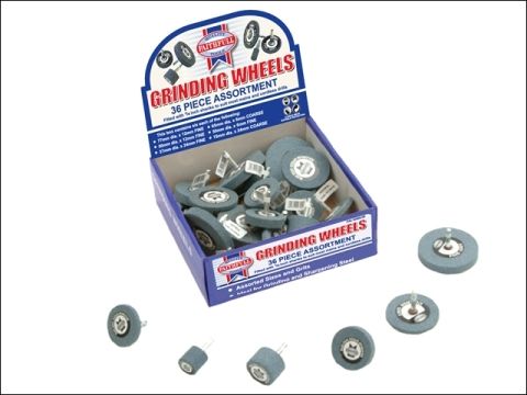 Faithfull Grinding Wheel Assortment 36pc