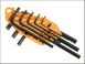 Faithfull Short Arm Hexagon Key Set 8 Piece Metric (1.5-6mm)