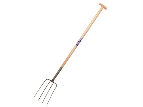 Faithfull Manure Fork 4 Prong 48in Handle