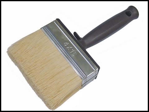 Faithfull Woodcare Shed & Fence Brush 120 X 40mm