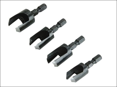 Faithfull Plug Cutter Set (4)