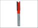Faithfull Router Bit TCT Two Flute 8.0mm x 19mm 1/4in Shank