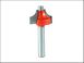 Faithfull Router Bit TCT Ovolo 16.5mm 1/4in Shank
