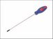 Faithfull Slotted Parallel Soft Grip Screwdriver 250mm x 6.5mm