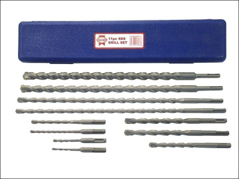 Faithfull SDS Plus Drill Set 11 Piece