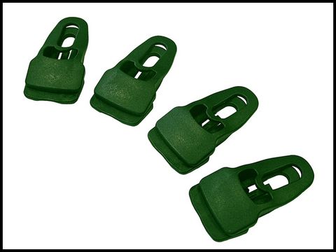 Faithfull Instant Clip On Tarpaulin Eyelets (Pack of 4)