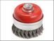 Wire Cup Brushes Twist Knot for Grinders