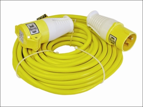 Faithfull Power Plus Trailing Lead (110 Volt)  14 Metre 16 Amp 2.5mm Cable