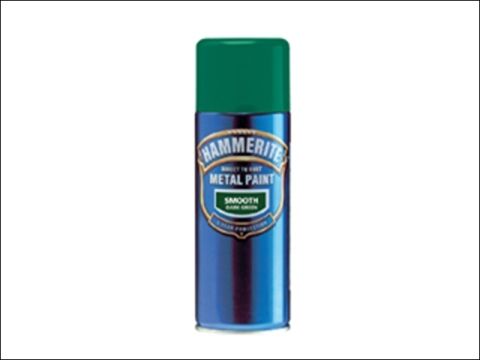 Hammerite Direct to Rust Smooth Finish Aerosol Black 400ml