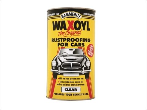 Hammerite Waxoyl Black Pressure Can 2.5 Litre