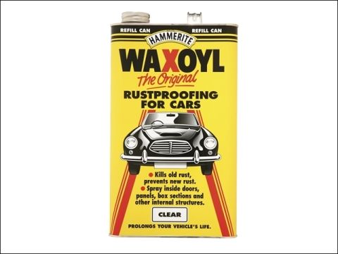 Hammerite Waxoyl Refill Can Black 5 Litre