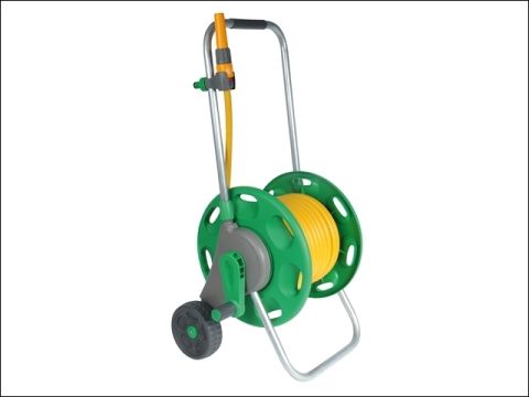 Hozelock 2434 Assembled Reel + 30 Metres of Hose + Fittings