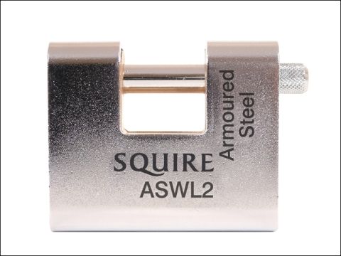 Henry Squire ASWL2 Warehouse Padlock 80mm Steel Armoured
