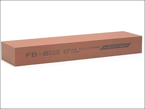 India FB8 Bench Stone 200mm x 50mm x 25mm - Fine