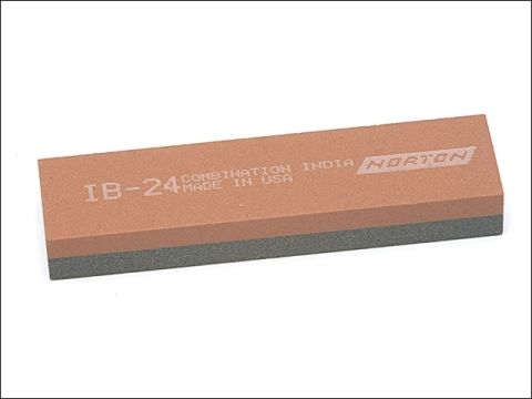 India IB24 Bench Stone 100mm x 25mm x 12mm - Combination