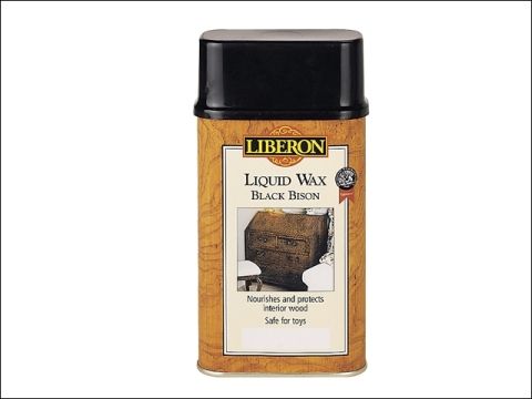 Liberon Liquid Wax Polish Black Bison Clear 5L