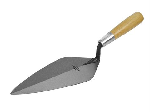 Marshalltown 33 10in London Pattern Brick Trowel Wooden Handle