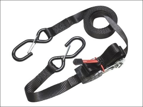 MasterLock Ratchet Tie Down + S Hooks 4.25m