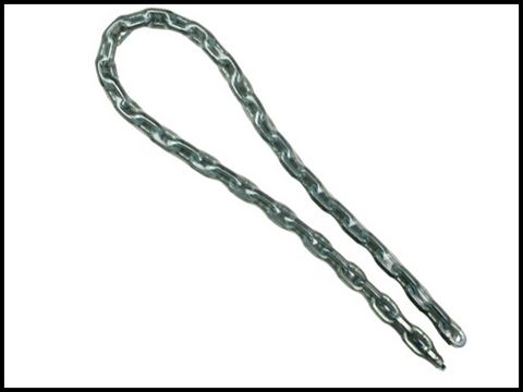 MasterLock 8016E Hardened Steel Chain 1m x 8mm