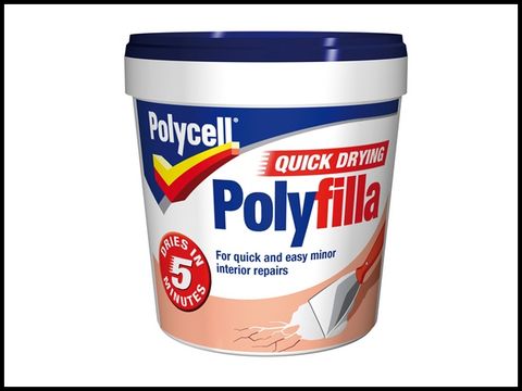 Polycell Multi Purpose Quick Drying Polyfilla Tub 1 Kg