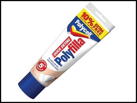 Polycell Multi Purpose Quick Drying Polyfilla 330 g + 10 % Extra