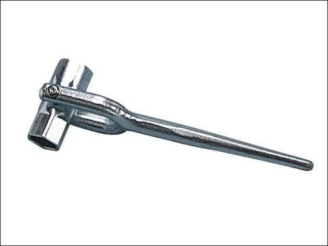 Priory 325 Double Ended Whitworth Scaffold Spanner - 7/16 in and 1/2 in
