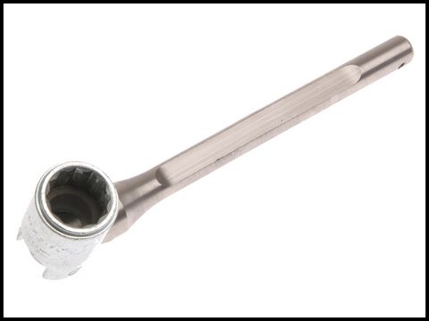 Priory 383b Stainless Steel Scaffold Spanner 7/16 Whitworth Bi-Hexagon Flat